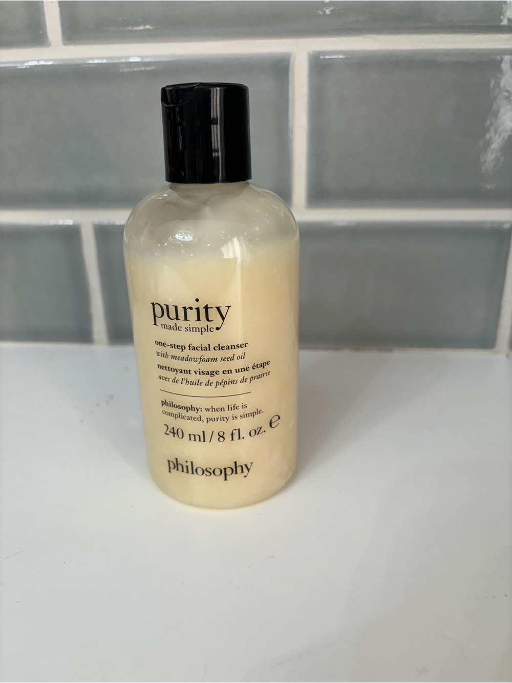 Philosophy Purity Made Simple Facial Cleanser - new- 8 oz
